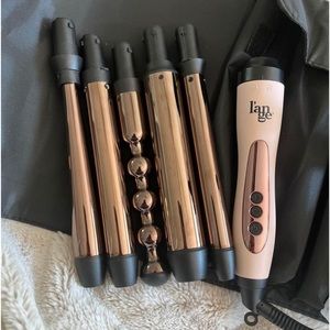 Lange curling wand set